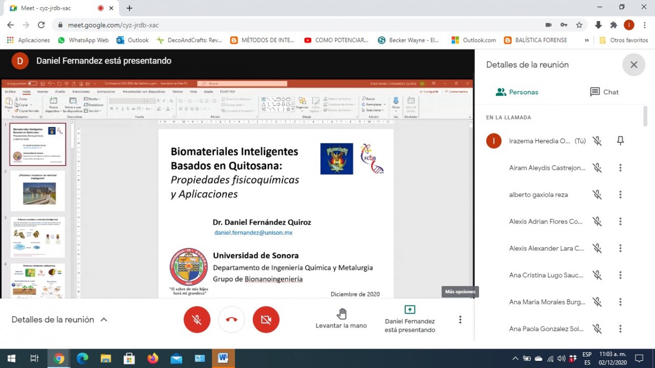 First slide