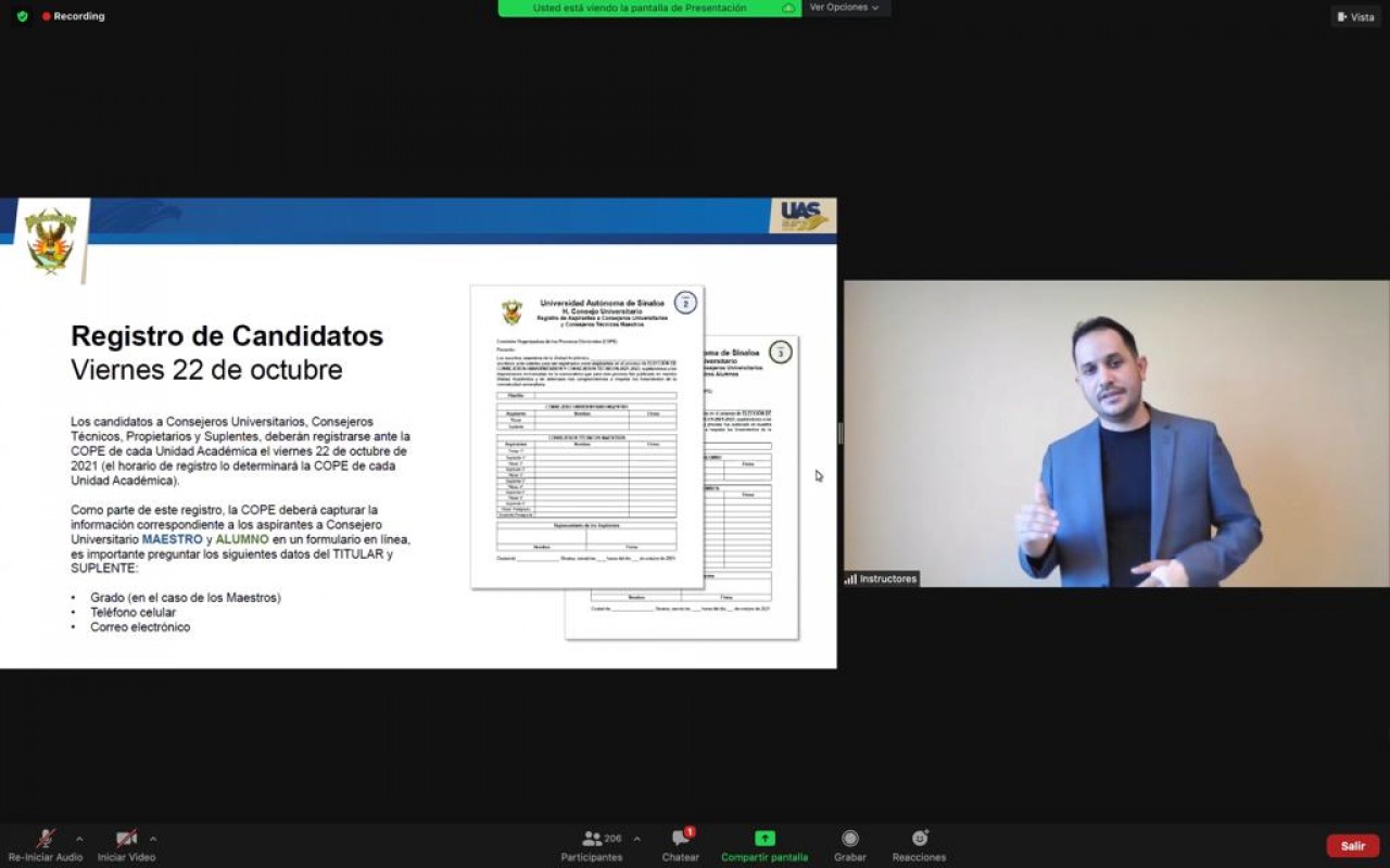First slide