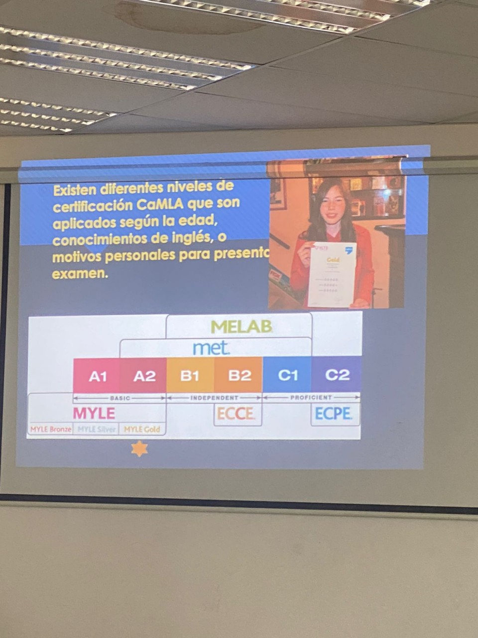 First slide