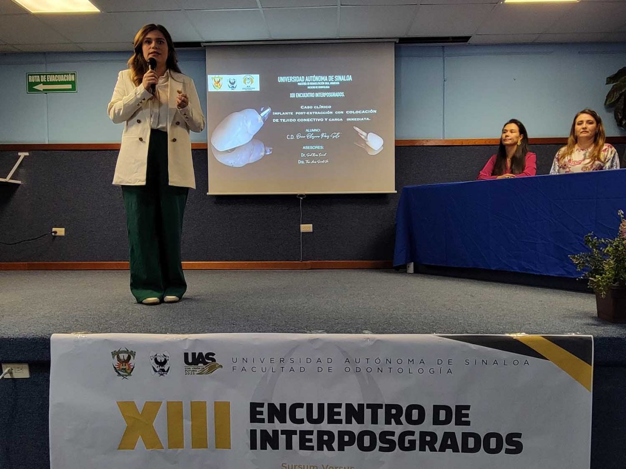 First slide