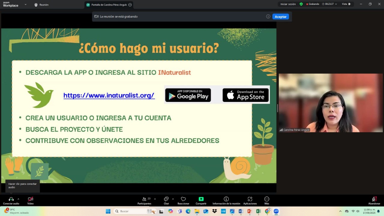 First slide