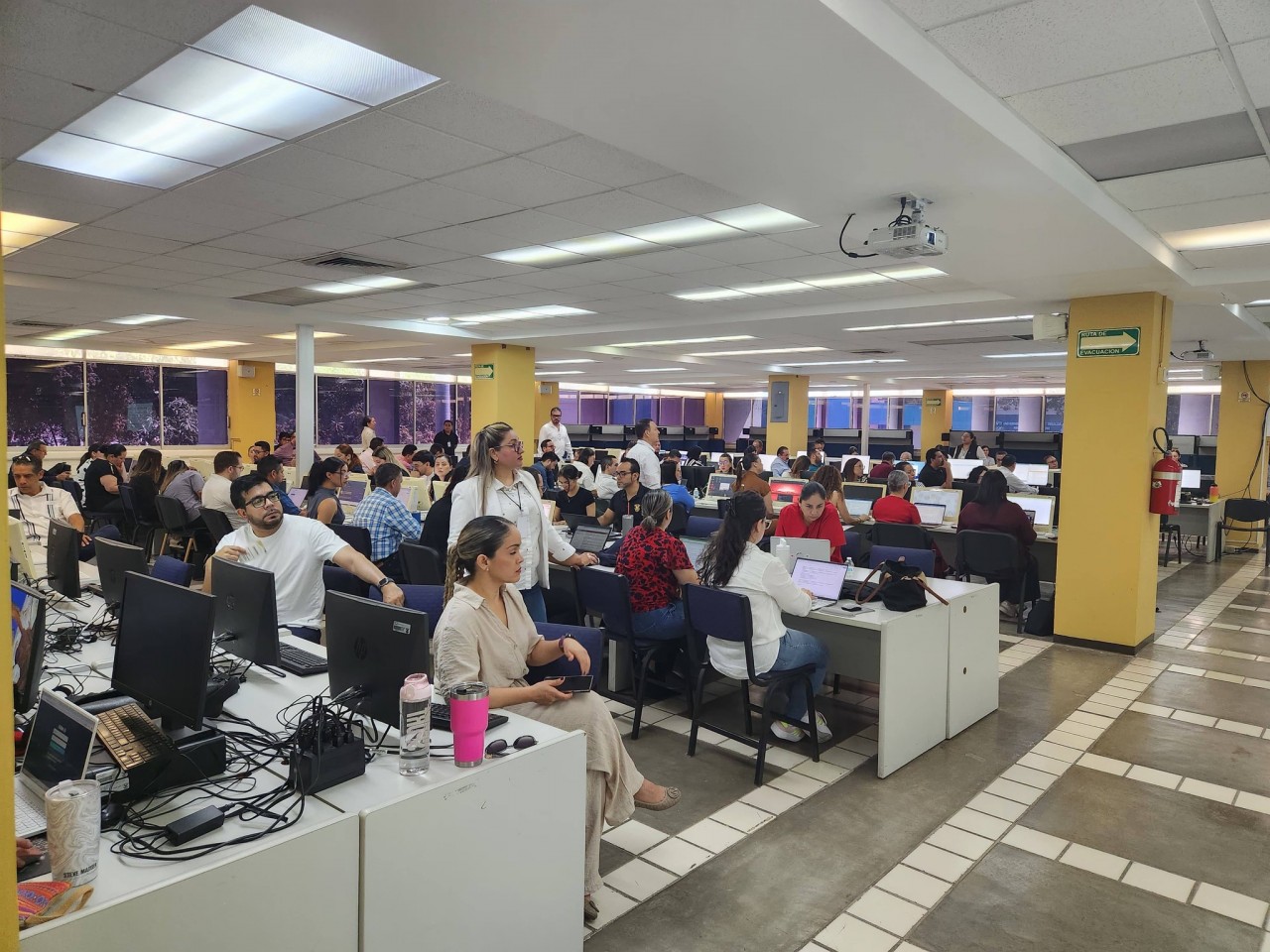 First slide