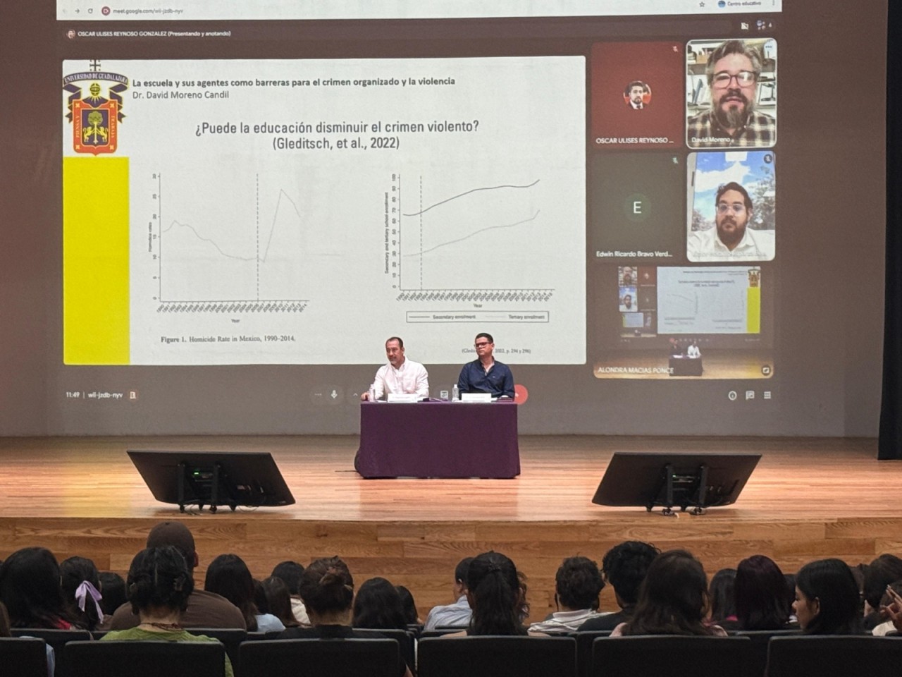 First slide