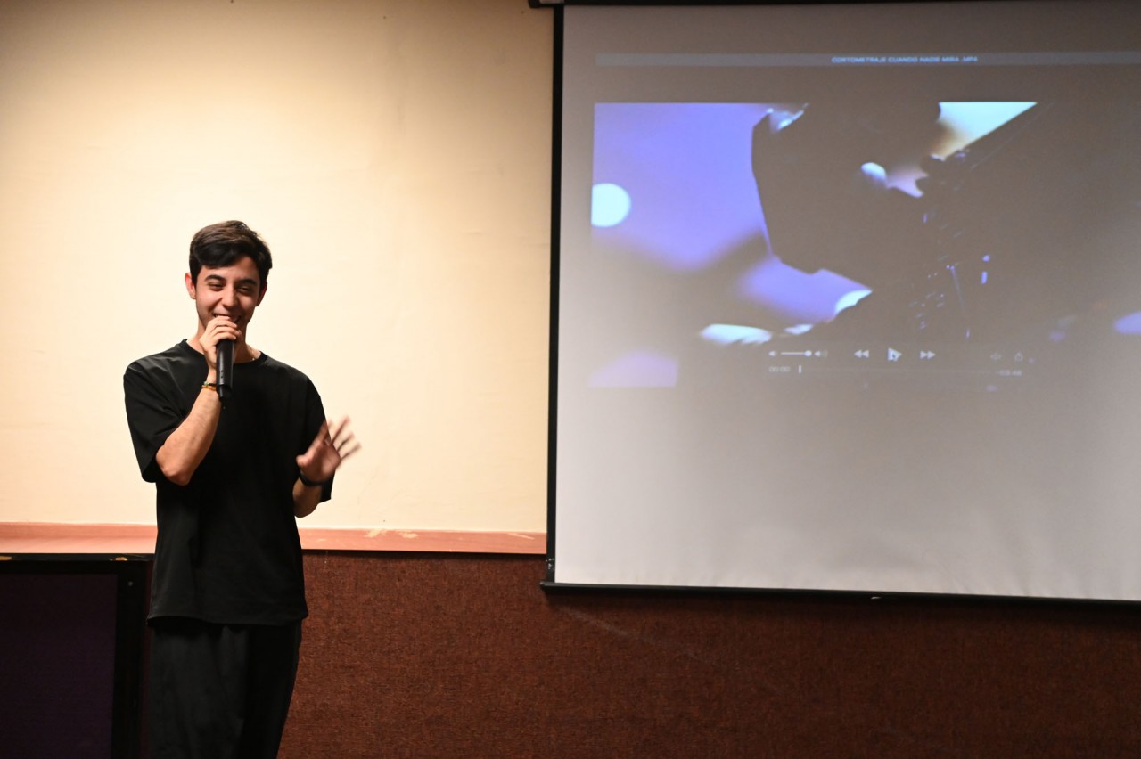 First slide