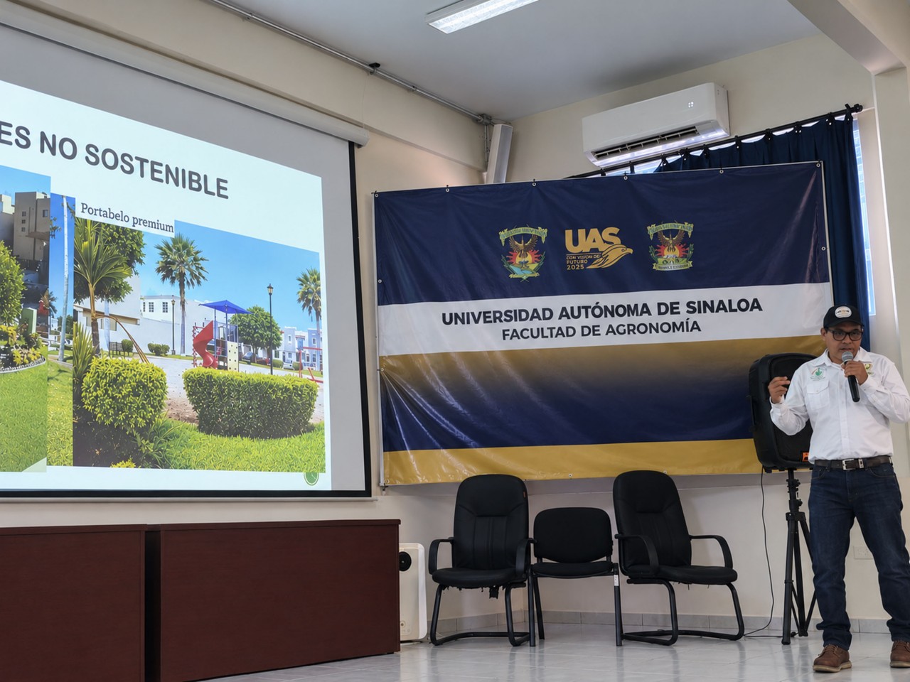 First slide