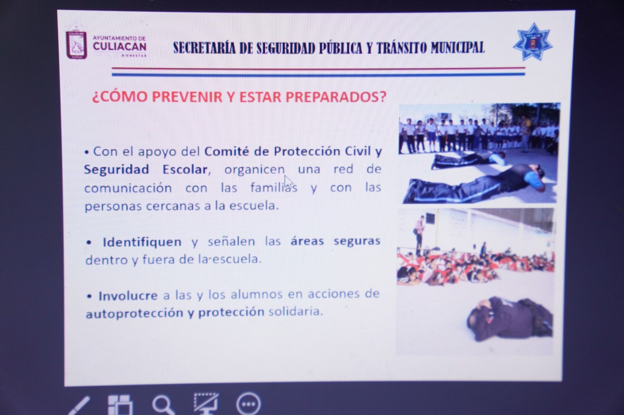 First slide